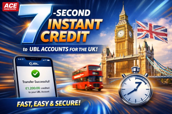 7-Second Instant Credit to UBL Accounts for the UK