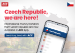 ACE Money Transfer is Now Live in the Czech Republic
