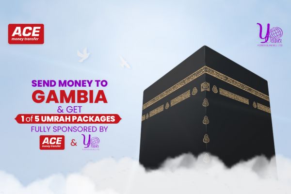 ACE Money Transfer & Yonna Forex Offer Five Umrah Packages to Gambian Customers
