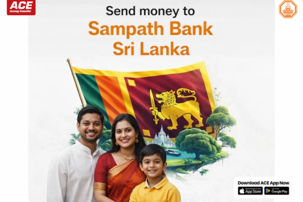 Beat slow money transfer from Florence to Sampath Bank Sri Lanka