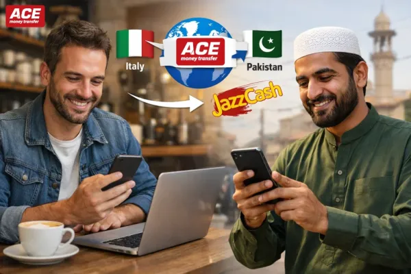 Best way to Send Money from Italy to Pakistan JazzCash