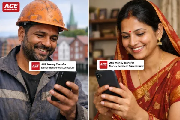Cash Pickup vs. Bank Deposit in India from Norway