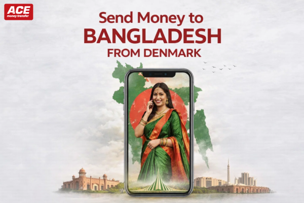 Does ACE provide instant money transfer from Denmark to Nagad Bangladesh