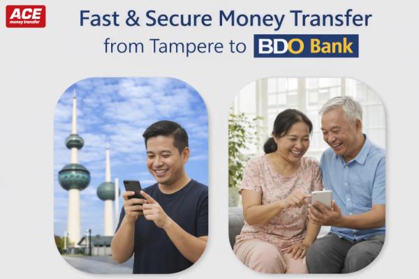 Fast & Secure Money Transfer from Tampere to BDO Bank Philippines