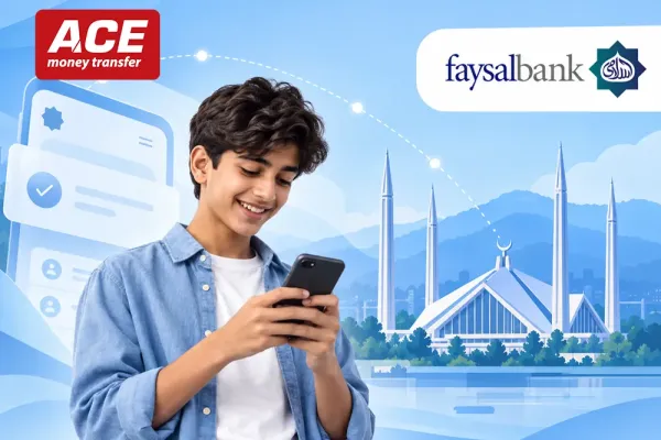 Faysal International Money Transfer: Send Money to Faysal Bank Accounts with ACE