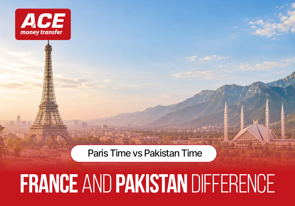 What Time Is It in France – Time Difference from South Asia