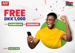 Send money to Gambia online through ACE Money Transfer