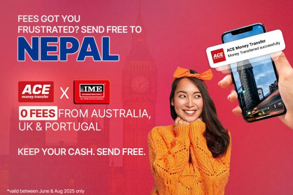 Send Money to Nepal with Zero Fees – ACE Money Transfer (June–Aug 2025)