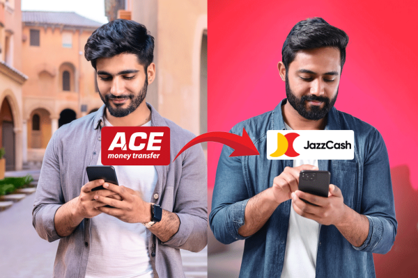 Send money from France to JazzCash Pakistan