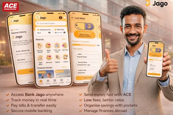 Manage Bank Jago from the Netherlands
