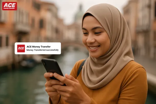 How to send from Italy to Touch n Go Wallet in Malaysia