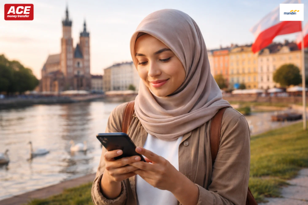 How to Send Money from Poland to Bank Mandiri in Indonesia