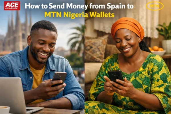 Fast & Secure: Send Money from Spain to MTN Nigeria Wallets