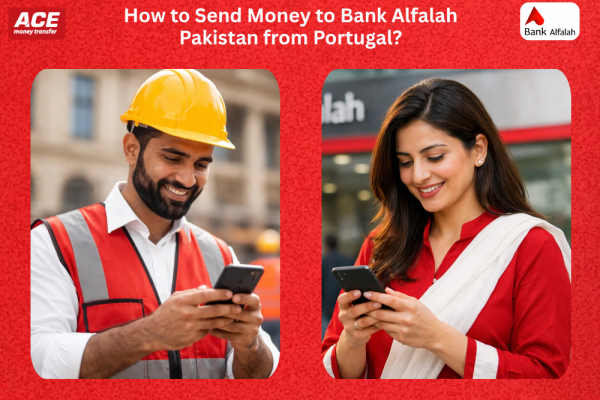 How to Send Money to Bank Alfalah Pakistan from Portugal