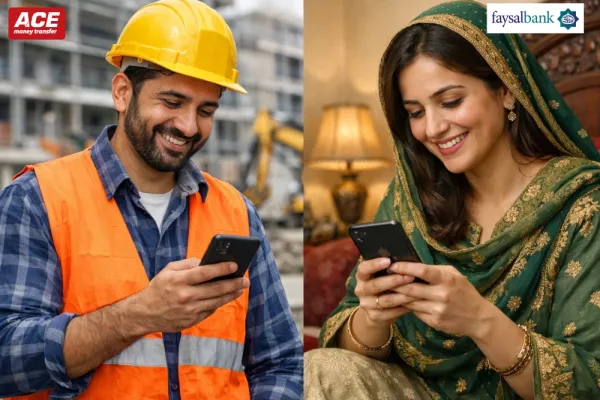 Send Money to Faysal Bank Pakistan from Portugal with ACE