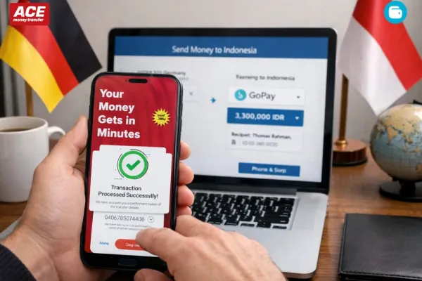 ​​How to Send Money to GoPay Indonesia from Germany