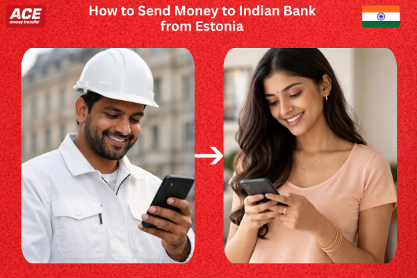 Send Money to Indian Bank from Estonia Securely