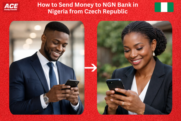 Send Money to Nigeria via NGN from Czech Republic