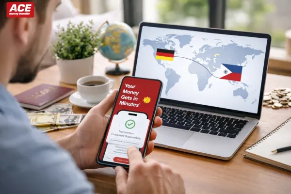 How to Send Money to Philippines PHP Wallet from Germany