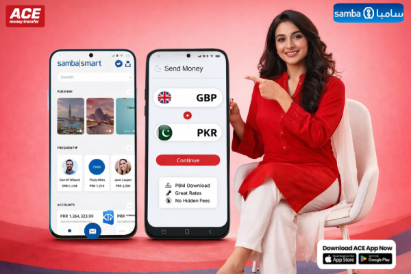How to send money to Samba Bank from UK