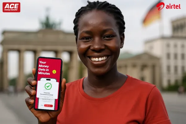 Send Money to Uganda from Germany using Airtel Money
