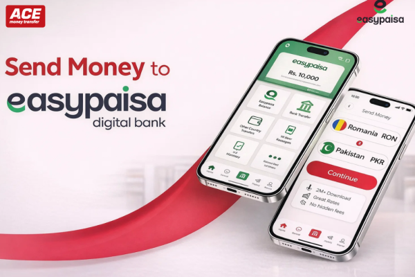 How to Top Up Easypaisa from Romania to Pakistan Instantly