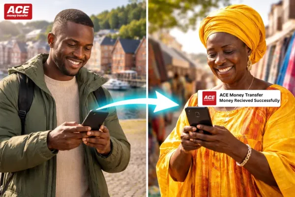 Instant Cash Pickup Senegal | Send Money from Norway via ACE