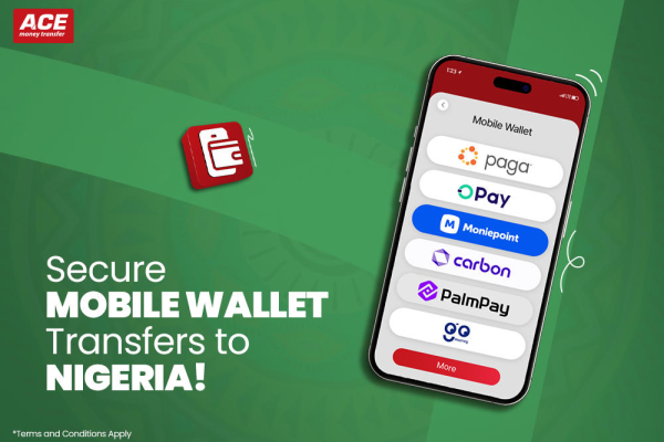 Instant Wallet Transfers from Australia to Nigeria with ACE