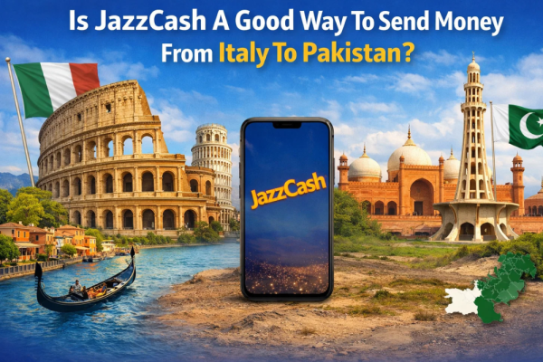 Is JazzCash A Good Way To Send Money From Italy To Pakistan?