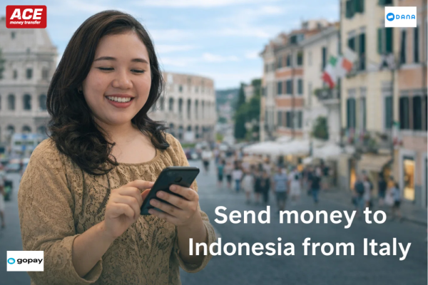 Italy to Indonesia: Instant DANA & GoPay Wallet Funding