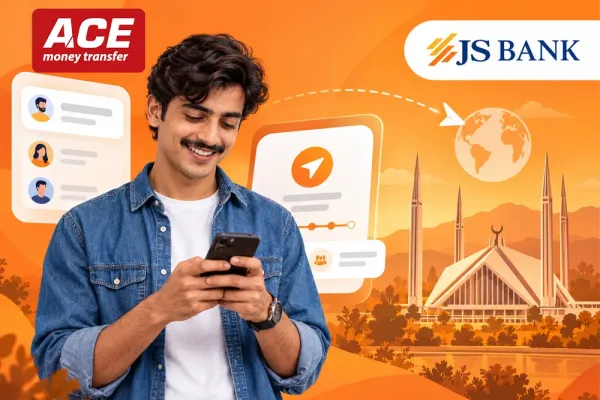 JS Bank International Money Transfer: Send Money to Pakistan with ACE Money Transfer