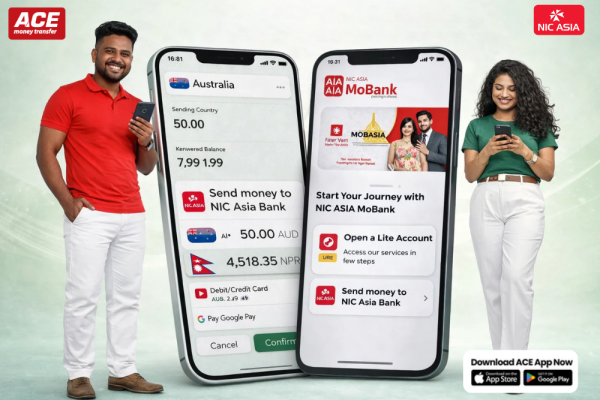 Send Money from Australia to NIC Asia Bank Nepal