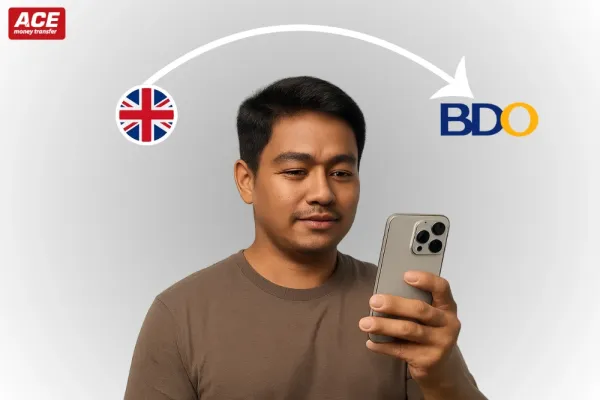 Remit Instantly from the UK to Banco de Oro (BDO) Philippines