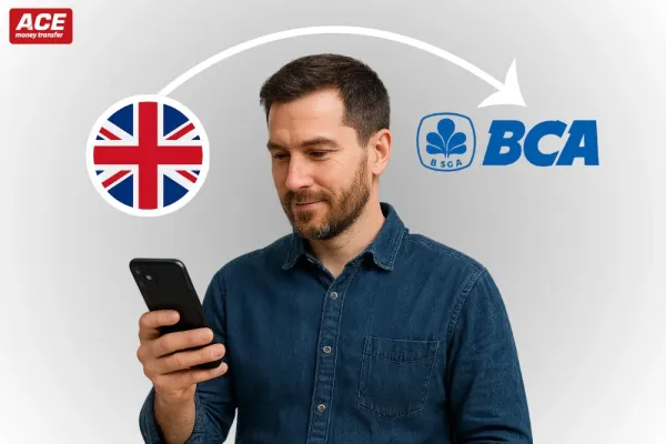 Send Funds from the UK to Bank Central Asia (BCA) Instantly