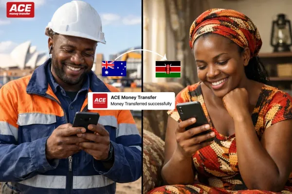 Send Money from Australia to Kenya