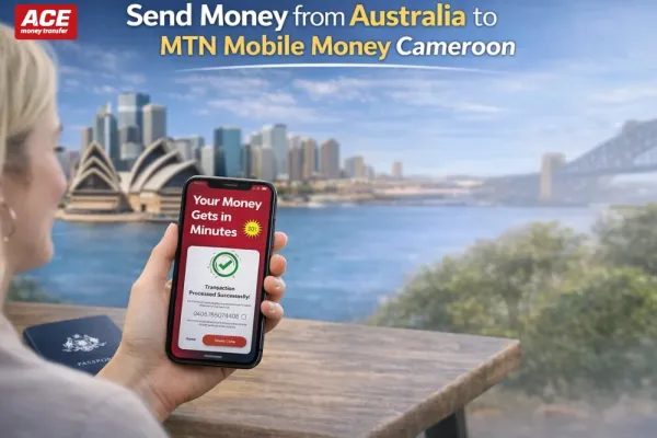 Send Money from Australia to MTN Mobile Money Cameroon