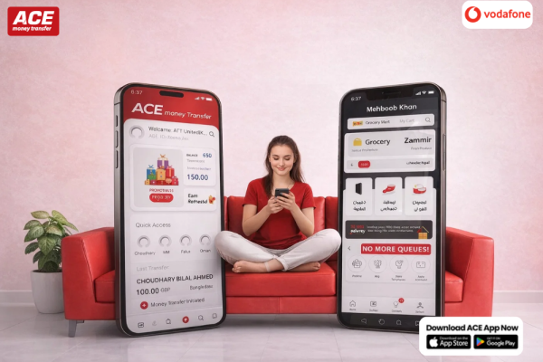 Send Money to Vodafone Egypt from Estonia