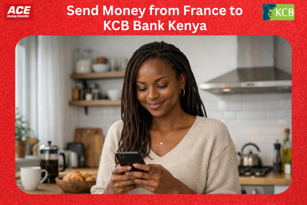 Send Money from France to KCB Bank Kenya