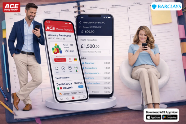 Send Money to UK from Germany (Barclays)