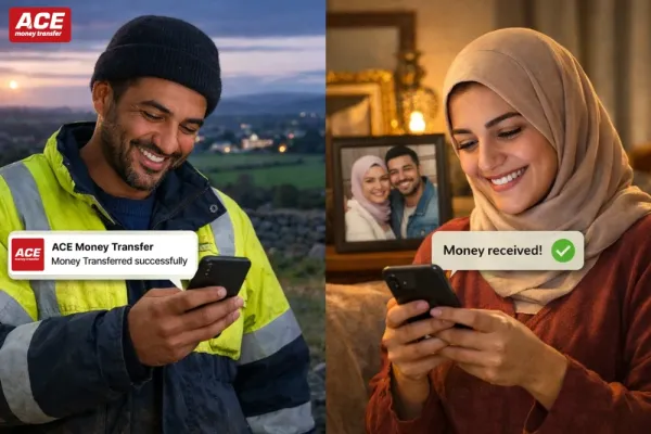 Send Money from Ireland to Egypt Instantly