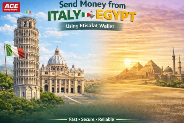 Send Money from Italy to Egypt Using Etisalat Wallet