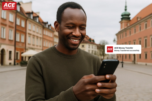 Send Money from Poland to Kenya via M-Pesa in Minutes
