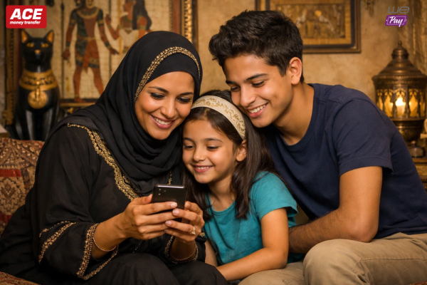 Send Money from Poland to We Pay Wallet in Egypt