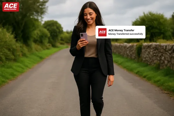Send money to Egypt from Ireland Fast-Transfer Method