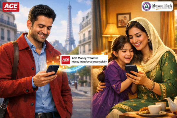 Send money to Meezan Bank with ACE Money Transfer