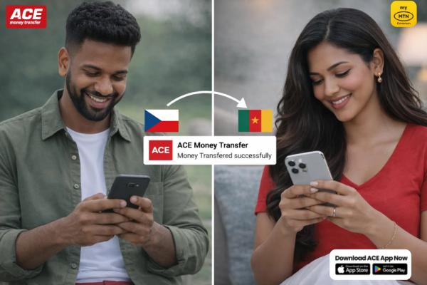 Send Money to MTN Cameroon from Czech Republic