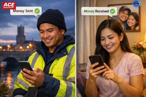 Send Money to GCash Instantly with ACE Money Transfer