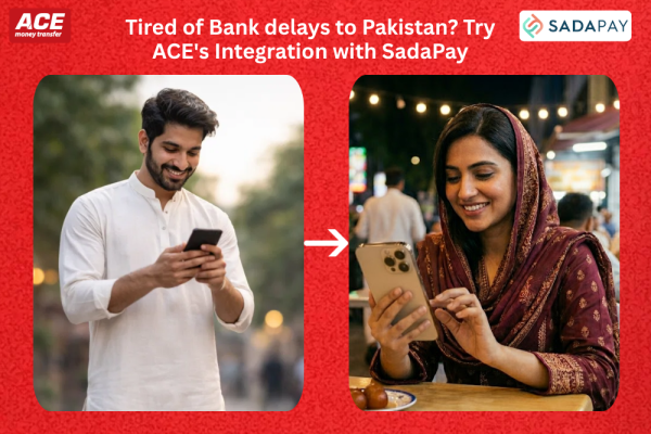 Tired of  Bank delays to Pakistan? Try ACE's Integration with SadaPay