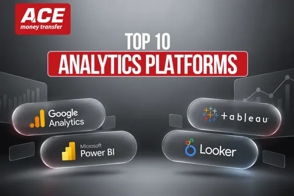 Top 10 Analytics Platforms for Financial Services (and the Role of ACE Money Transfer)