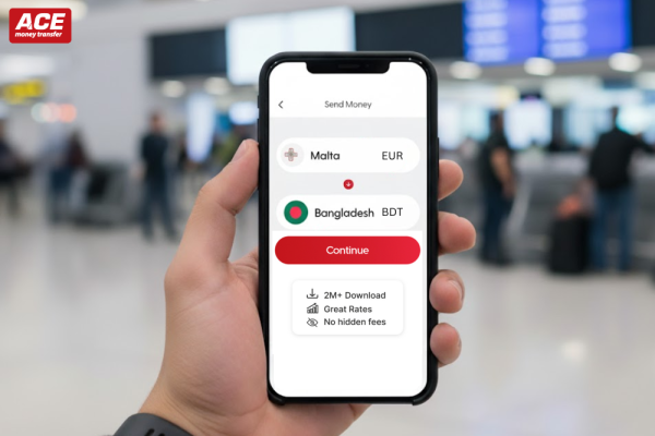 Transfer Money to Bangladesh from Malta Instantly – bKash, Rocket & Cash Options